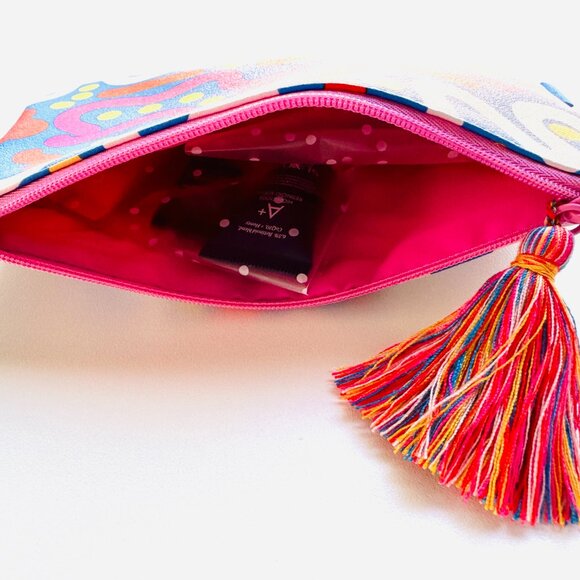 3441 SUNDAY RILEY DELUXE SAMPLE SIZE BUNDLE LOT KIT WITH MAKEUP COSMETIC BAG - Picture 4 of 5